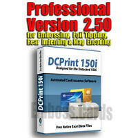 DCPrint Pro Software for DC150i Embosser Machine (Windows)