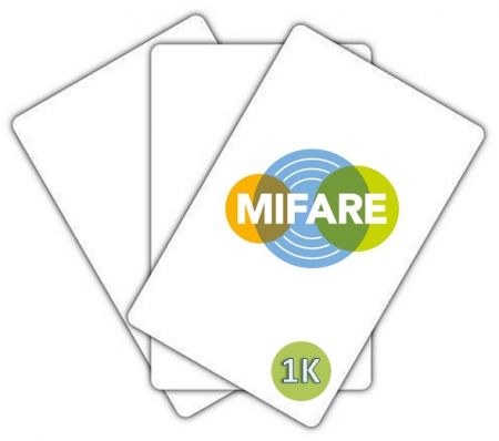 Mifare Cards 1K, 10 card pack